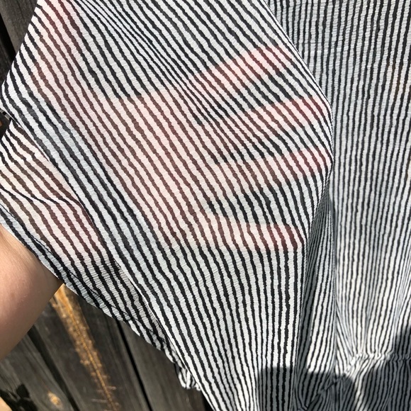 Striped Swim Coverup - Picture 5 of 9